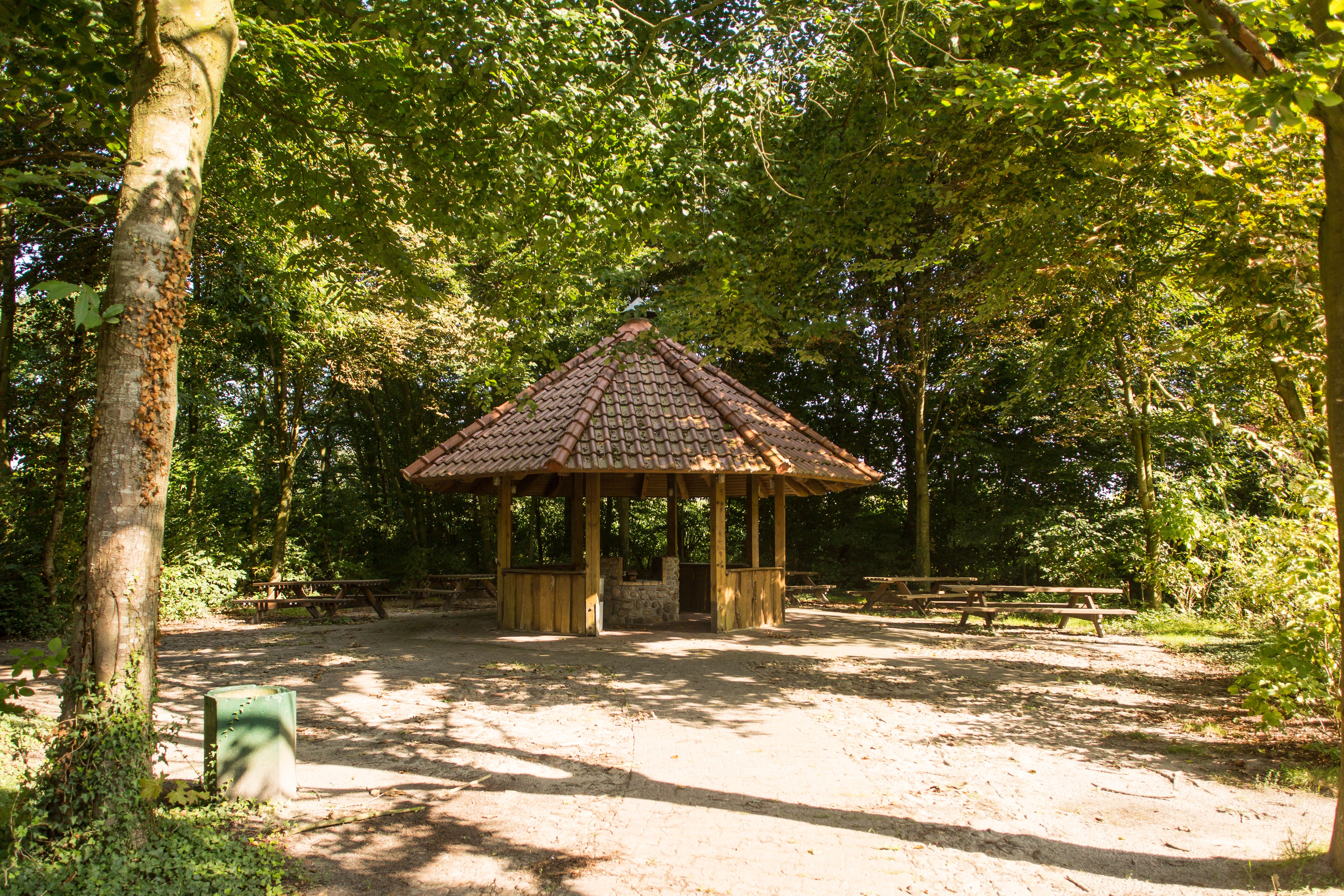 Bild des Grillplatzes beim Jugendzeltplatz