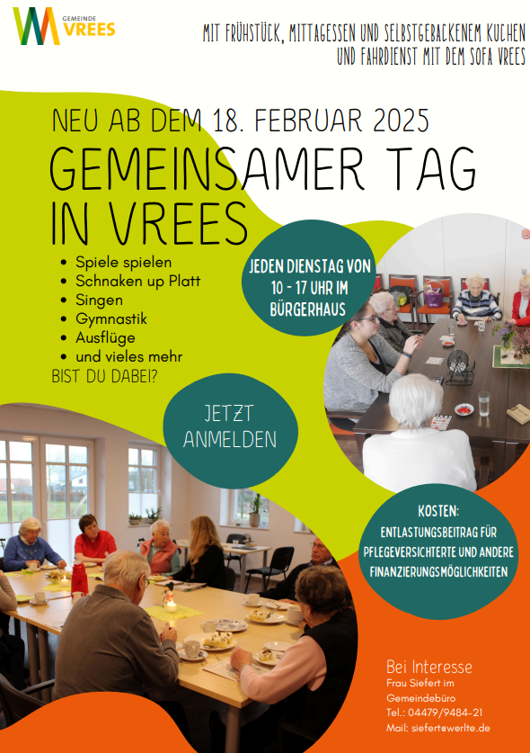 Flyer zur Tagesbetreuung