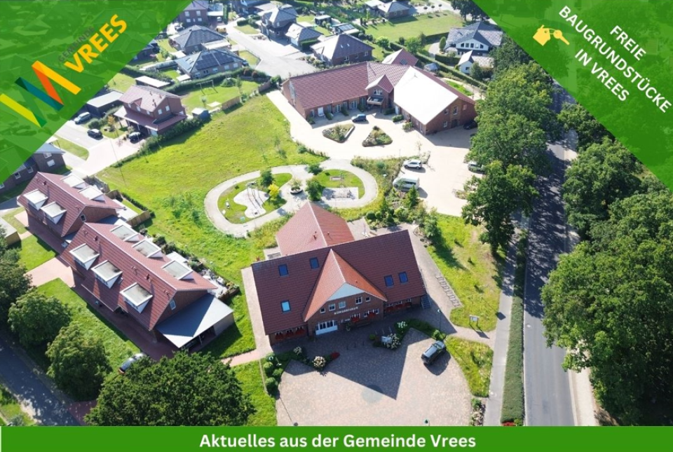 Luftaufnahme des Bürgerhauses